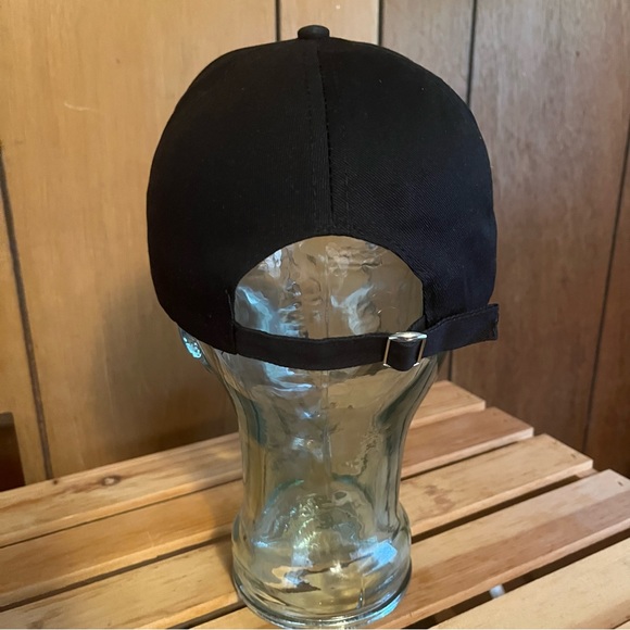 Bling Pink Ribbon Cap for Breast Cancer Awareness (Black) - Picture 5 of 7